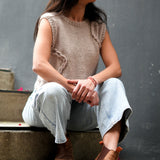 Pope Knits - Braided Lines Vest Bundle - Yarn & Digital Pattern
