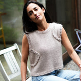 Pope Knits - Braided Lines Vest Bundle - Yarn & Digital Pattern
