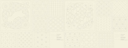 Devonstone Natural Sashiko Panel