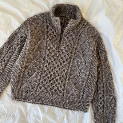 PetiteKnit Dagmar Zipper Sweater Pattern Booklet