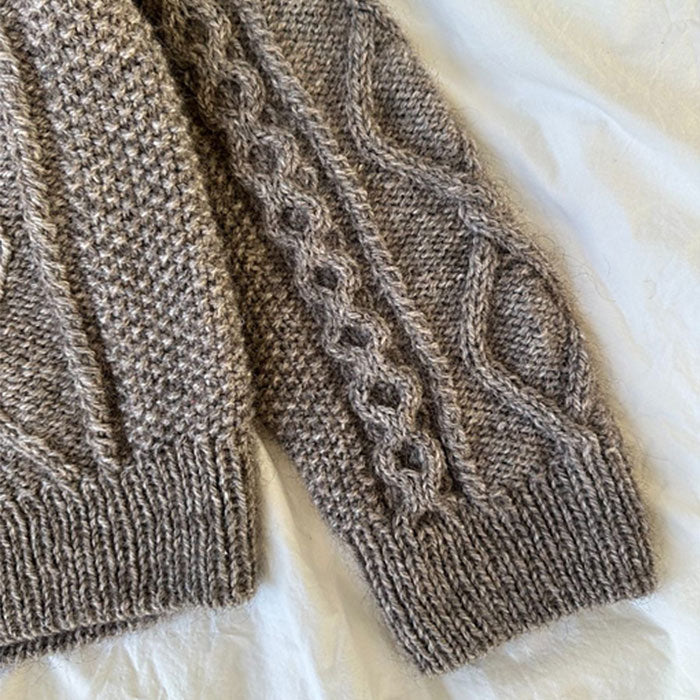PetiteKnit Dagmar Zipper Sweater Pattern Booklet