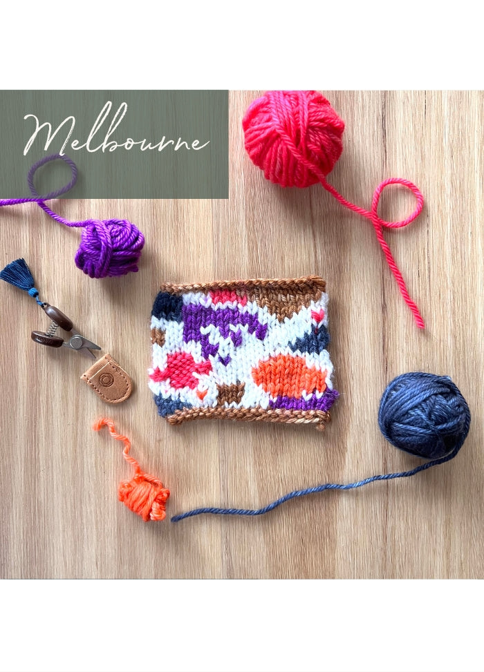 Knitted Pictures with Intarsia with Dear Pru - MELBOURNE