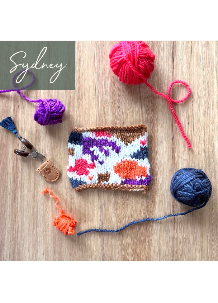 Knitted Pictures with Intarsia with Dear Pru - SYDNEY