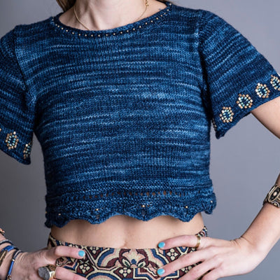 Pope Knits Diamonds Top Digital Pattern