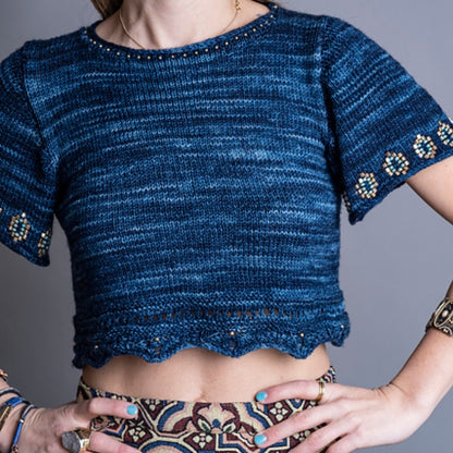 Pope Knits Diamonds Top Digital Pattern