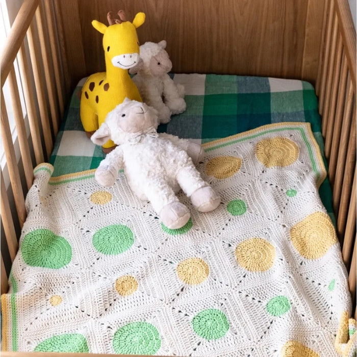 Shelley Husband Original Dotty Spotty Baby Blanket Kit
