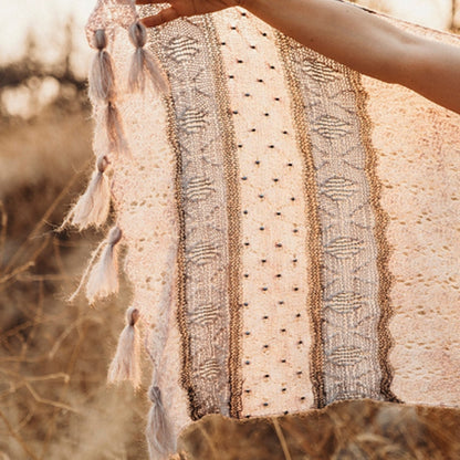 Pope Knits Dragon Scales Stole Kit