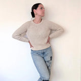 Duna crochet sweater by lola crochets