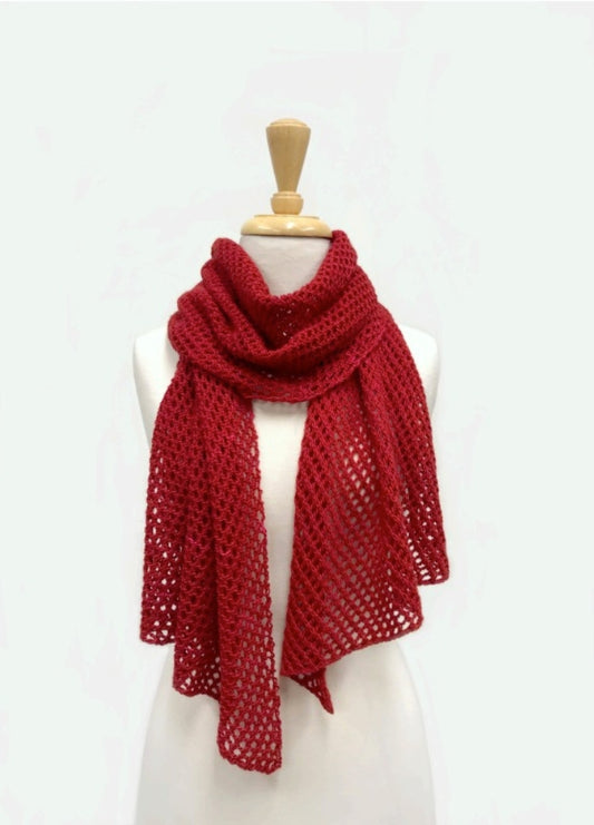 Easy 4 Ply Lace Scarf Kit