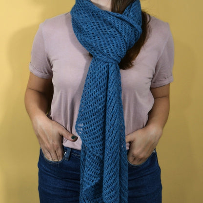 Morris & Sons Easy 4 Ply Lace Scarf Pattern