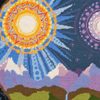 Ehrman Day Four: Sun, Moon And Stars Cushion