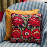 Ehrman - Embroidered Flowers Cushion