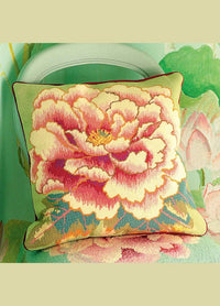Ehrman Floating Peony Cushion