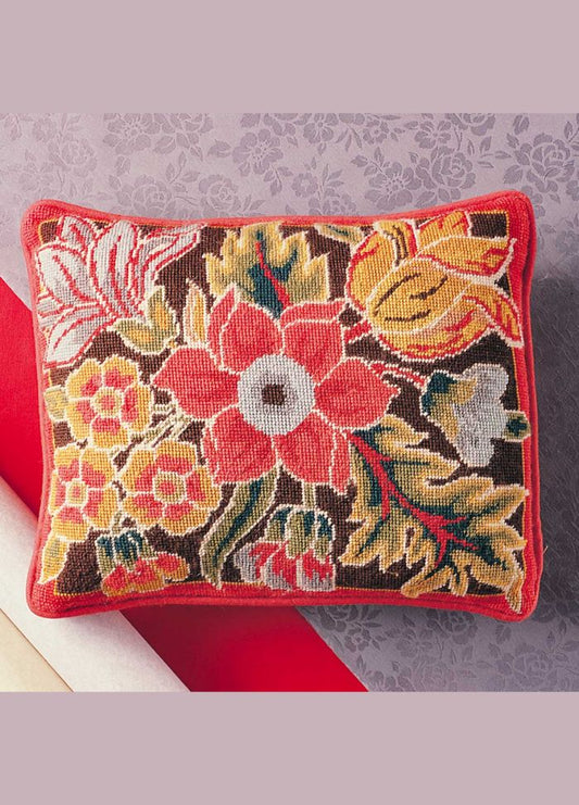 Ehrman Jacobean Rose Cushion