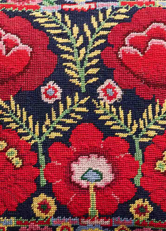 Ehrman Embroidered Flowers Cushion