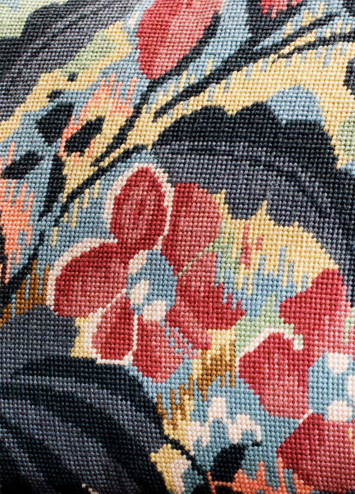 Ehrman Flowing Flower Cushion