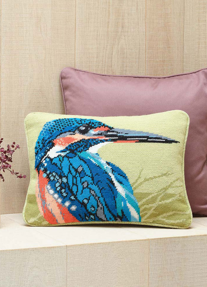 Ehrman Kingfisher Cushion