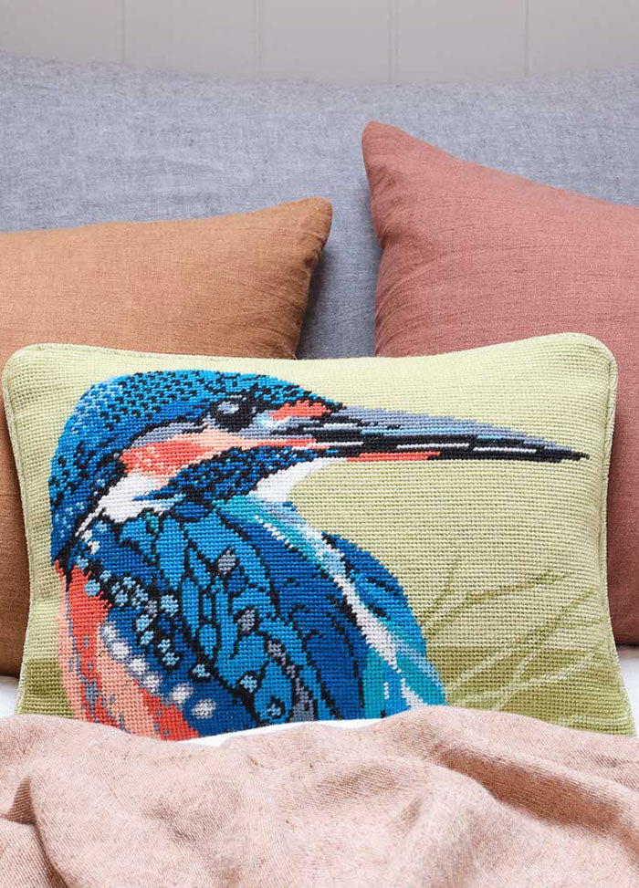 Ehrman Kingfisher Cushion