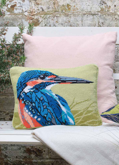 Ehrman Kingfisher Cushion