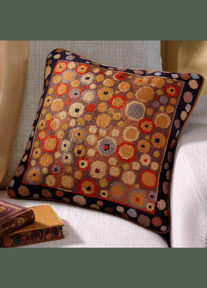 Ehrman Klimt Gold Cushion