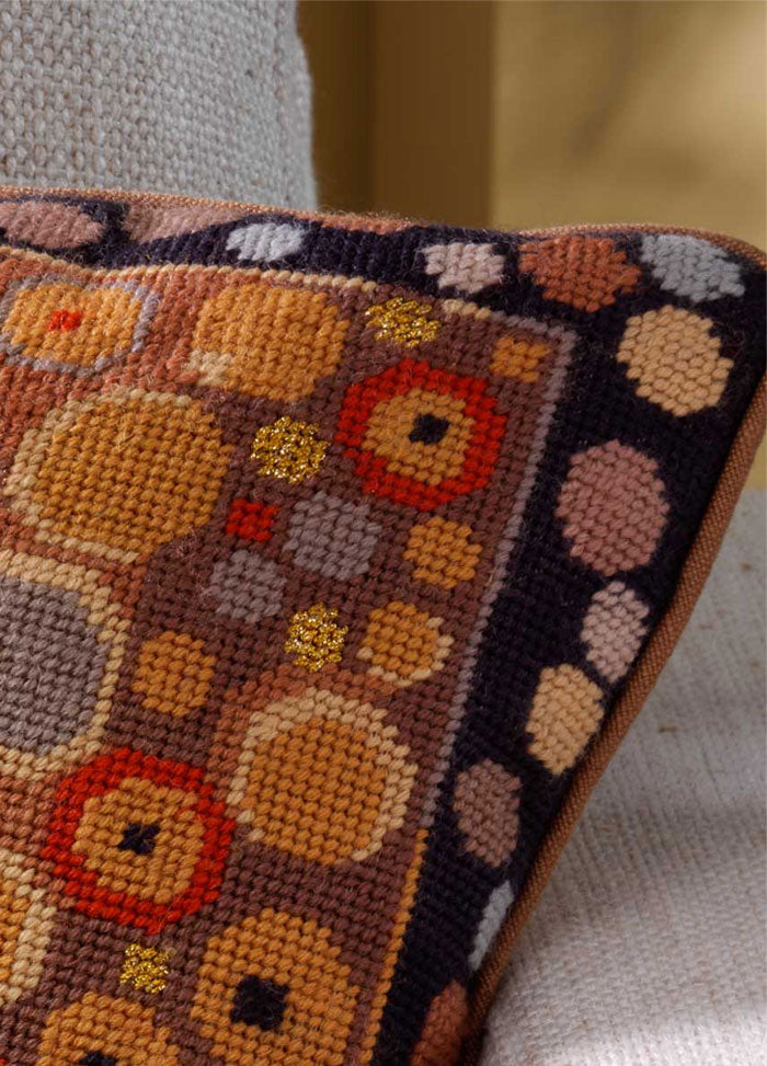 Ehrman Klimt Gold Cushion