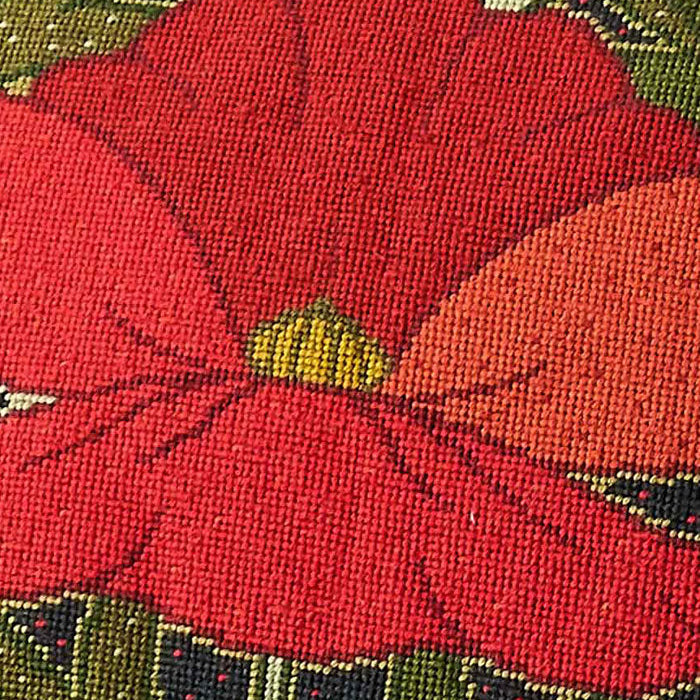 Ehrman Poppies Cushion
