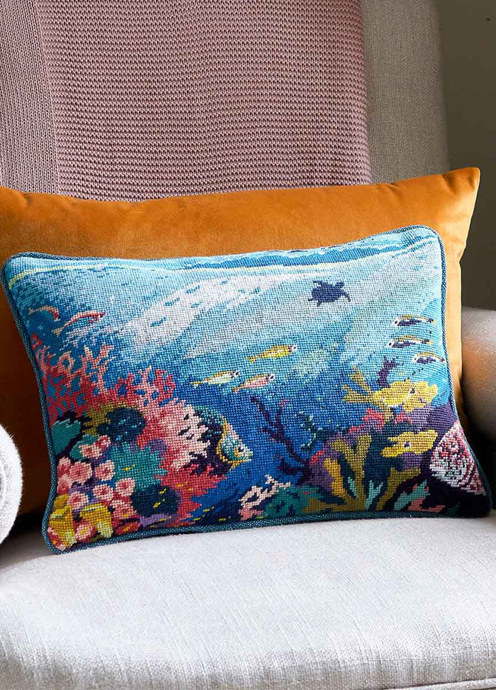 Ehrman Turtle Reef Cushion