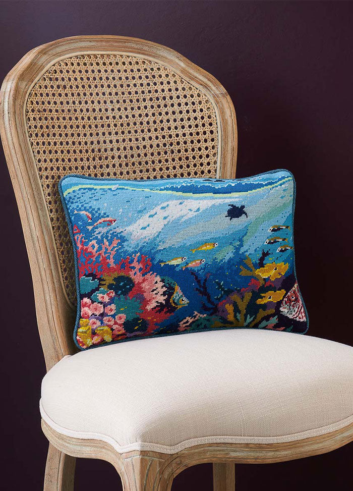 Ehrman Turtle Reef Cushion