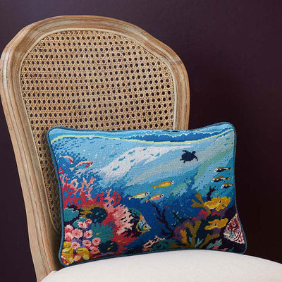 Ehrman Turtle Reef Cushion