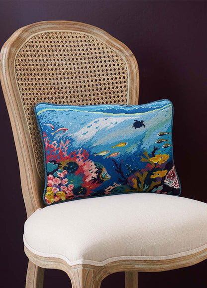 Ehrman Turtle Reef Cushion