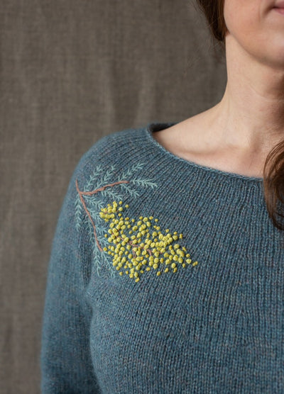 Moths and Beetles: embroidered insects in hoop alongside illustrated references and dried flowers.