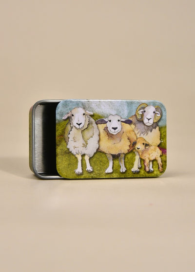 Emma Ball Felted Sheep Pocket Tin