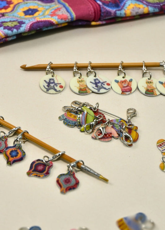 Emma Ball 6 Crochet Stitch Markers
