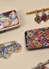 Emma Ball Crochet Stitch Markers in a Pocket Tin