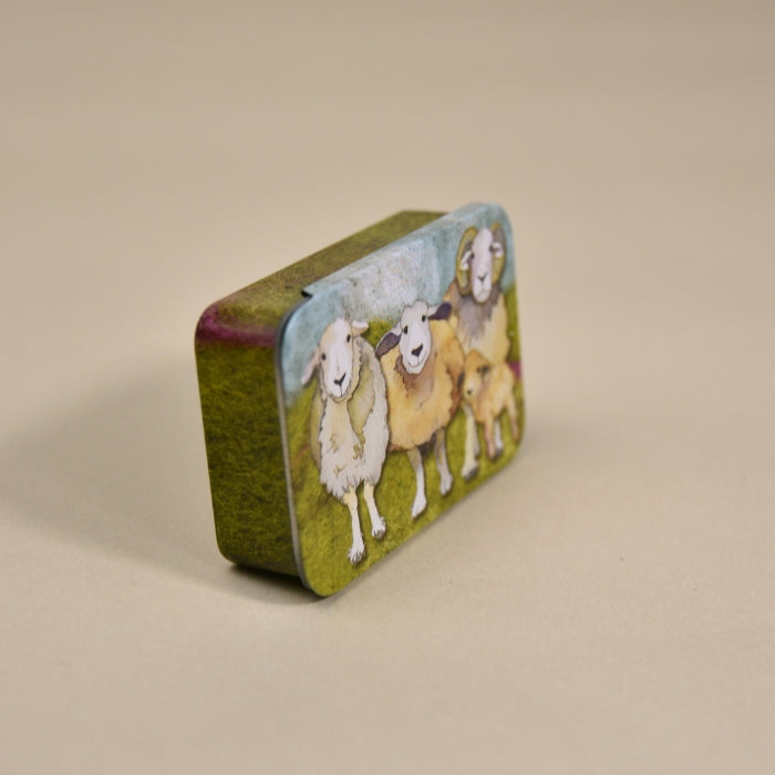 Emma Ball Felted Sheep Pocket Tin