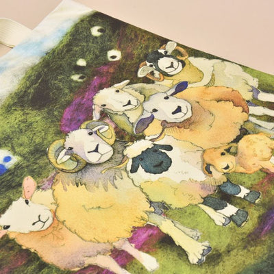 Emma Ball Felted Sheep Tote Bag