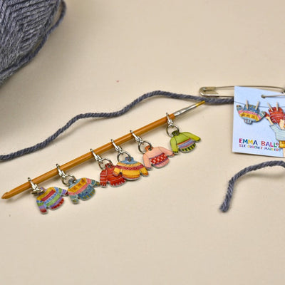 Emma Ball 6 Crochet Stitch Markers