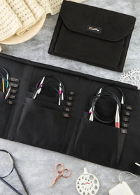 KnitPro Fixed Circular Needle Case (Coal)