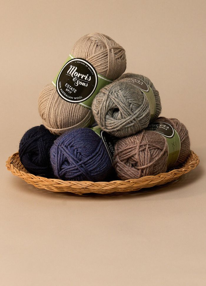Morris & Sons Estate 100% Wool 8 Ply