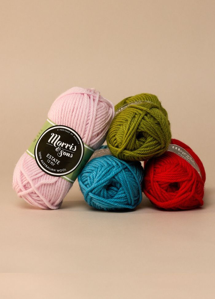 Morris & Sons Estate 100% Wool 12 Ply