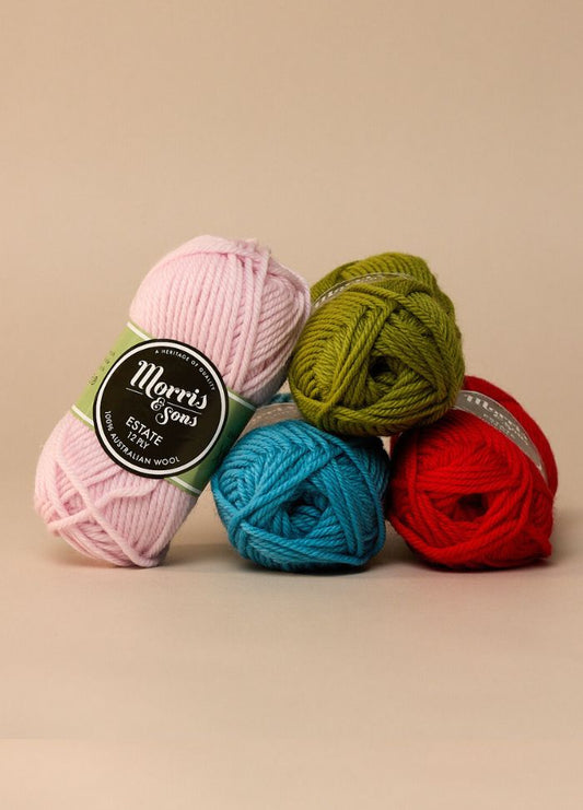 Morris & Sons Estate 100% Wool 12 Ply