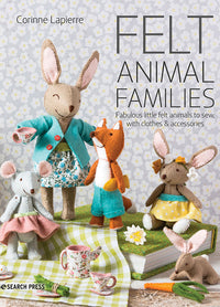 Felt Animal Families by Corinne Lapierre