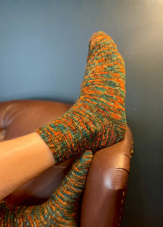 Dear Pru Flicker Socks Digital Pattern