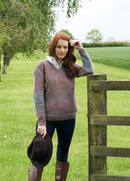 Rowan Forever Sweater V-Neck Digital Pattern