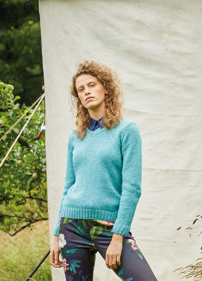 Rowan Forever Sweater V-Neck Digital Pattern