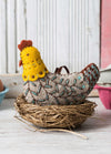 Corinne Lapierre French Hen Felt Craft Mini Kit