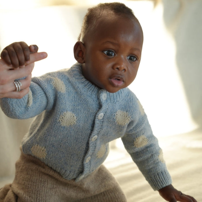 Spektakelstrik Fri Cardigan Baby Digital Pattern