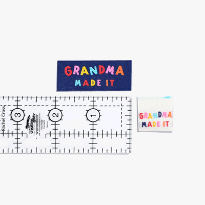 KYLIE AND THE MACHINE Grandma Made It/Grandma Loves You! Sew-in Labels
