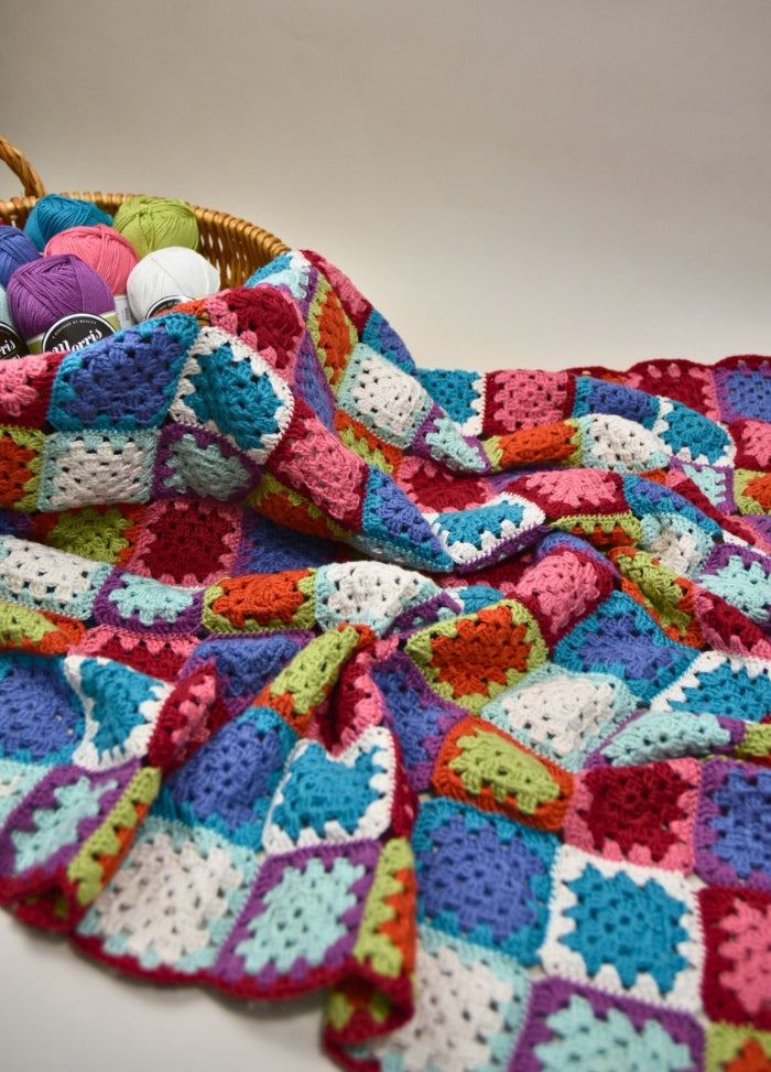 Granny Square Baby Blanket Digital Pattern