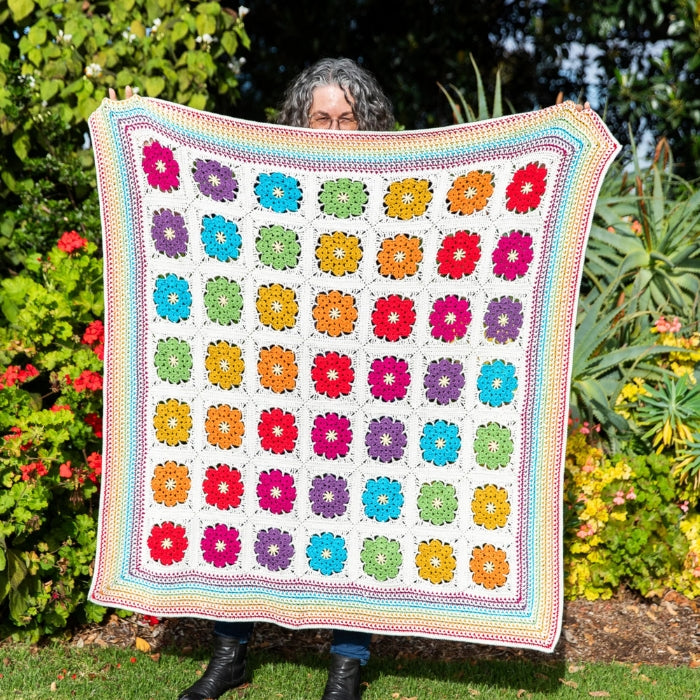Granny Square Garden by Shelley Husband (UK Terms)